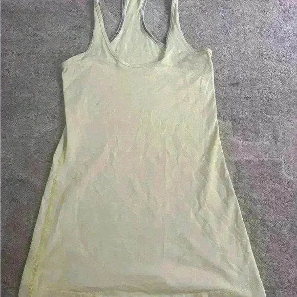 Lululemon Cool Racerback
Slope Stripe Polar  Cream Clarity Yellow - Picture 3 of 4